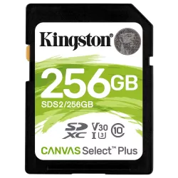 Kingston Canvas Select Plus SDXC 100 MB Clase 10 256 GB