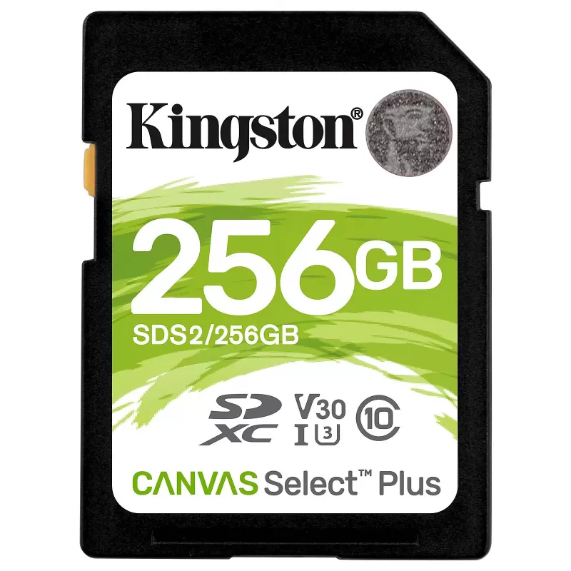 Kingston Canvas Select Plus SDXC 100 MB Clase 10 256 GB