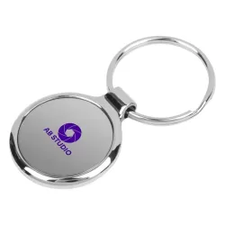 Round key ring AB STUDIO