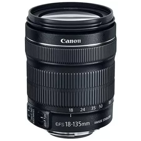 Canon EF-S 18-135mm f/3.5-5.6 IS STM Lens Black