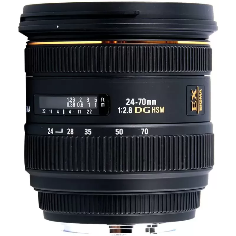 Sigma 24-70mm F2.8 DG HSM EX Lens - Canon Mount