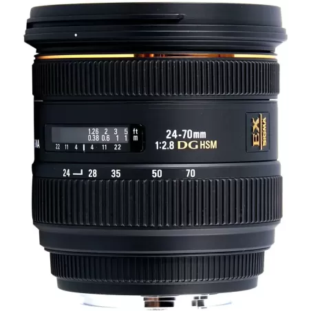 Sigma Objectif 24-70 mm F2,8 DG HSM EX - Monture Canon