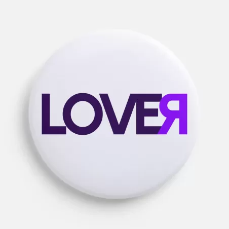 Badges à épingle LOVER