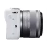 Boîtier Canon EOS M10 blanc + objectif EF-M 15-45mm argent