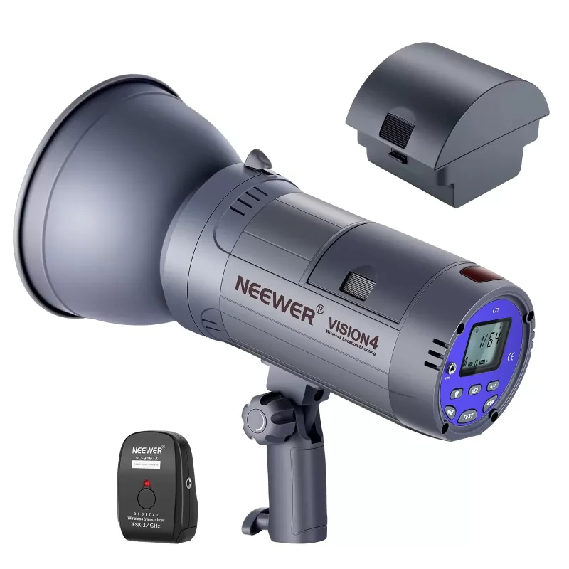 Neewer Vision 4 Flash Studio Strobe 300W alimentado por batería