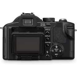 Cámara digital Panasonic DMC-FZ50 de 10,1 MP con zoom óptico estabilizado de imagen de 12x (negra)
